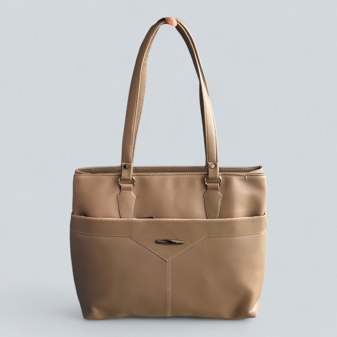 ‘Veloria’ Utility Pocket Shoulder Tote