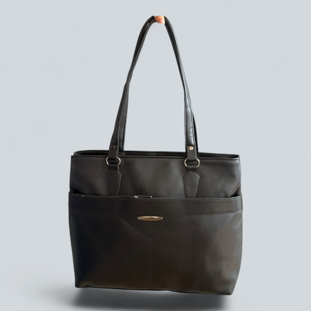 ‘Veloria’ Utility Pocket Shoulder Tote