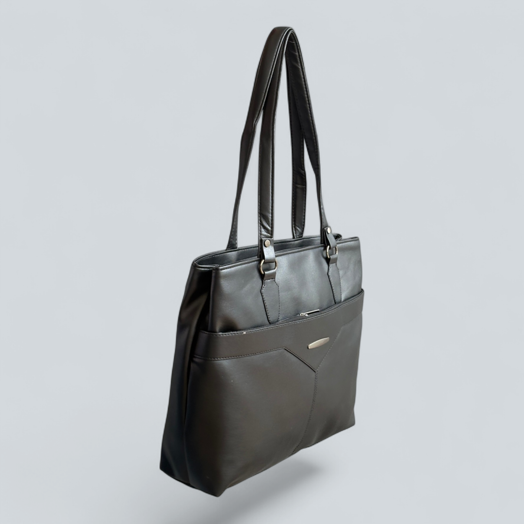 ‘Veloria’ Utility Pocket Shoulder Tote