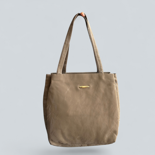 ‘Cravelle’ Textured Minimal Carry Tote