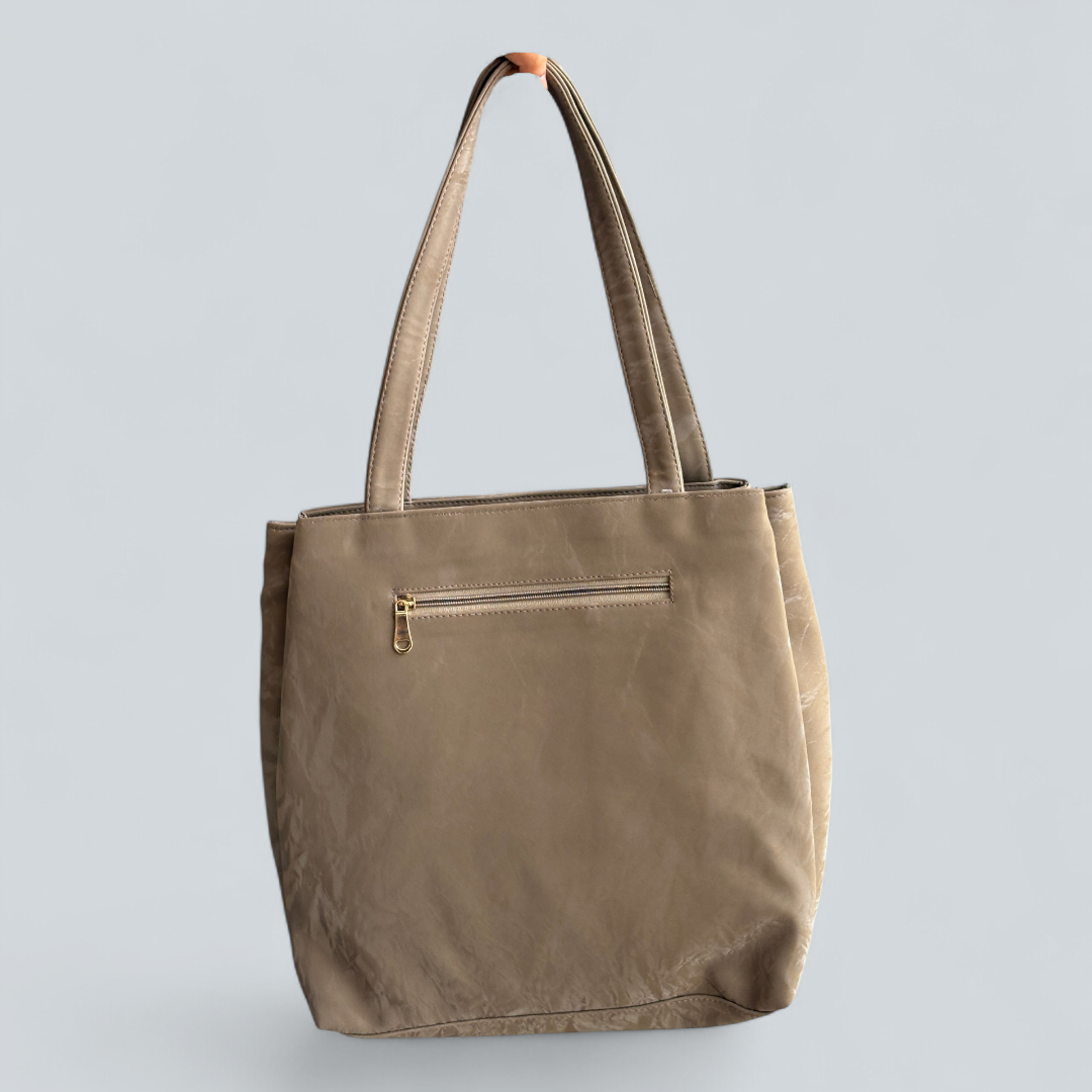 ‘Cravelle’ Textured Minimal Carry Tote