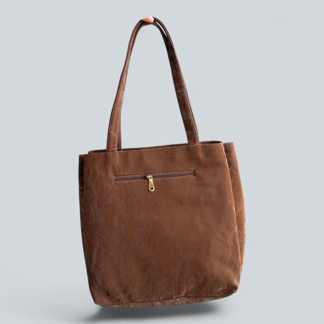 ‘Cravelle’ Textured Minimal Carry Tote