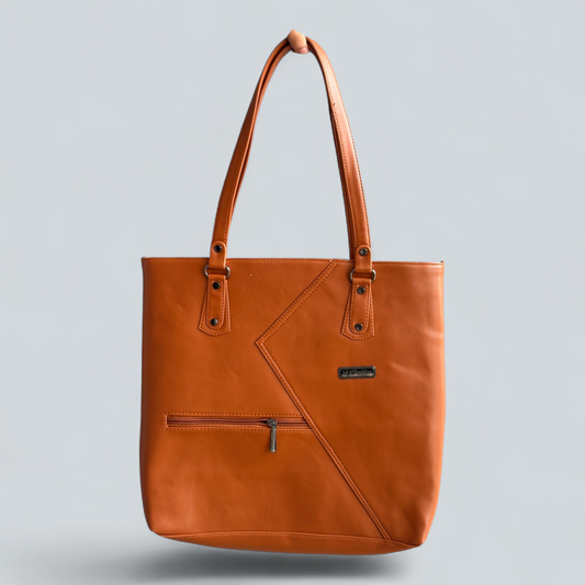 ‘Orvella’ Angled Stitch Work Tote