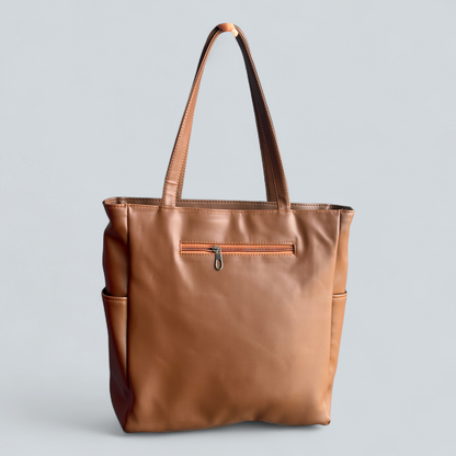 ‘Elvona’ Pleated Utility Tote