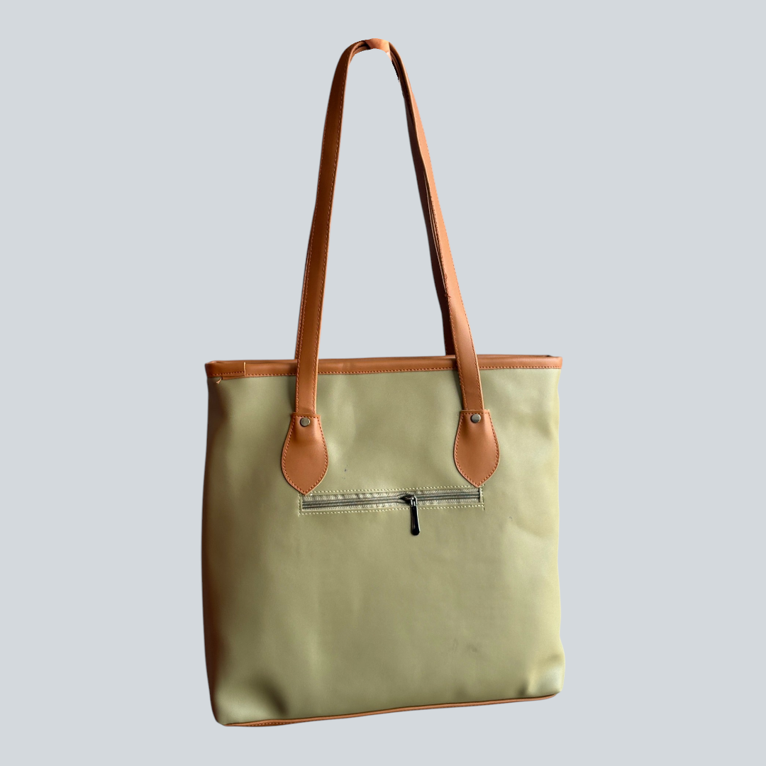 ‘Velstra’ Dual-Tone Carry Tote