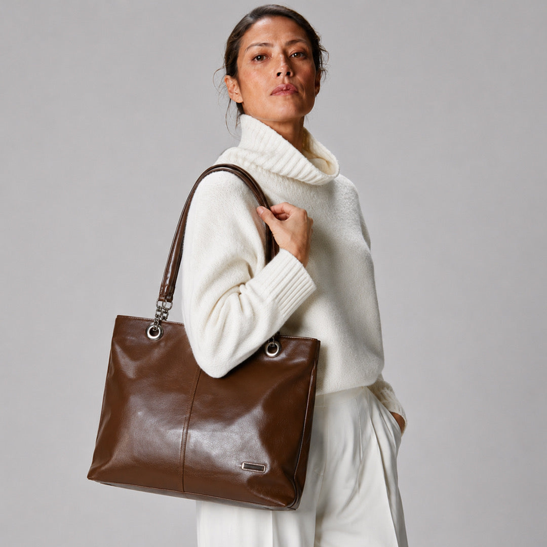 ‘Serelune’ Triple-Compartment Tote