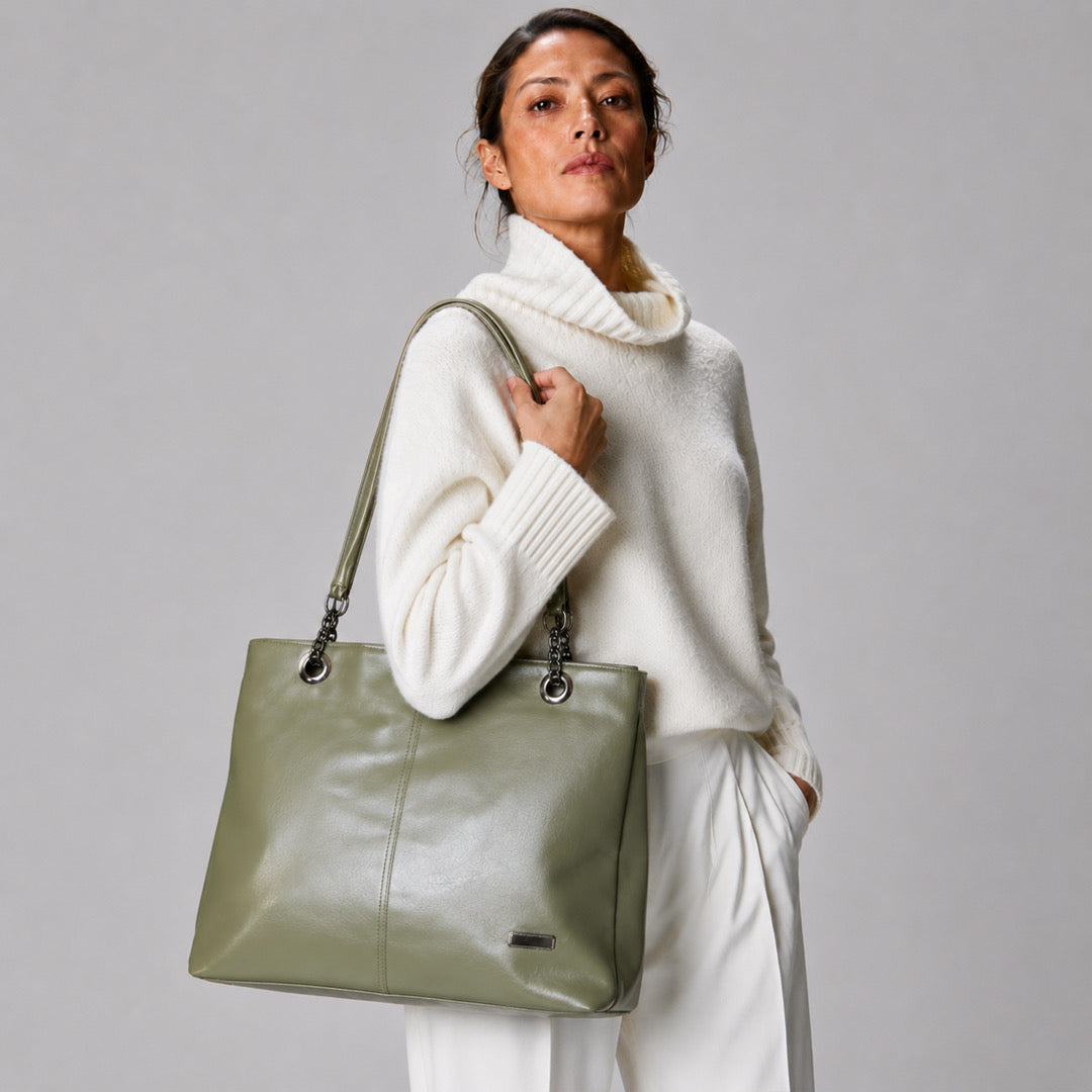 ‘Serelune’ Triple-Compartment Tote