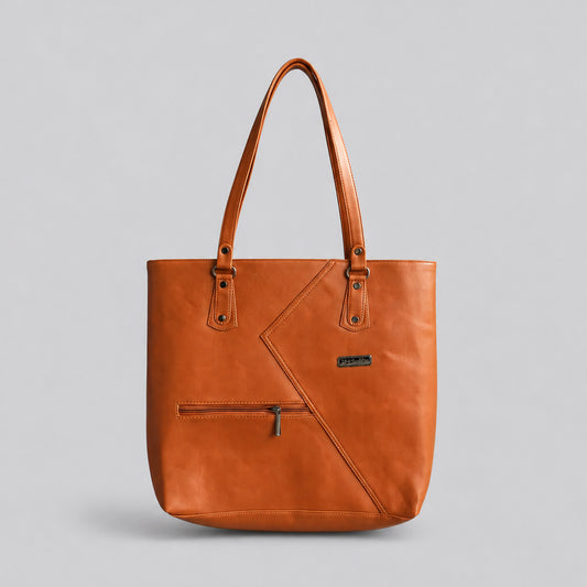 ‘Orvella’ Angled Stitch Work Tote