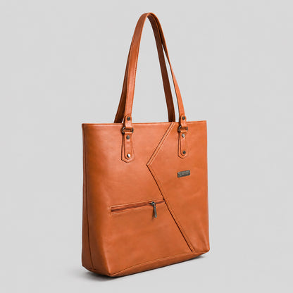 ‘Orvella’ Angled Stitch Work Tote